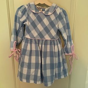 The Oaks Apparel girls size 3 buffalo print dress. EUC.